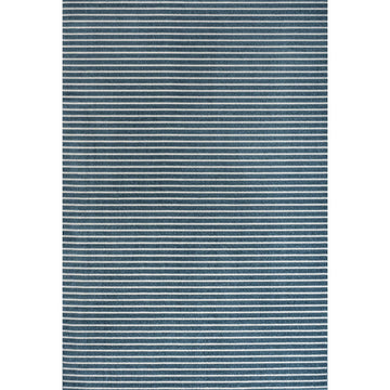 Aarhus Minimalist Scandi Striped Area Rug
